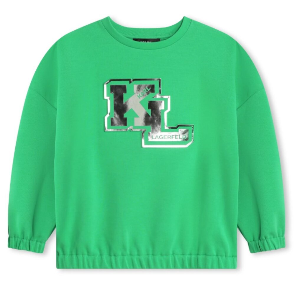 mint sweatshirt by Karl Lagerfeld